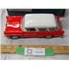 Image 2 : 1955 Chev Bel Air toy car 8 1/4" long (wrong box)