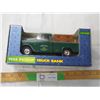 Image 3 : 1955 pickup truck Coin Bank 1/25 (NIB)