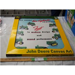 John Deere canvas art