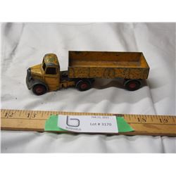 Dinky toy truck and trailer