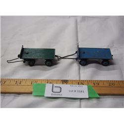 (2X THE MONEY) Dinky toy wagons