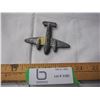 Image 1 : Vintage metal airplane bomber toy plane