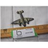 Image 3 : Vintage metal airplane bomber toy plane