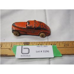 Rare 1930's taxi car toy (1 tire missing)