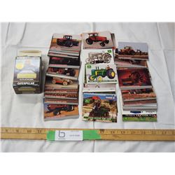 Series 11 Caterpillar Earthmovers 100 collector cards