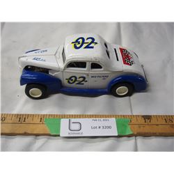 ERTL coin bank car (missing plug)