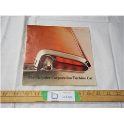 1960's Chrysler brochure