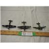 Image 1 : (3X THE MONEY) Metal toy airplanes