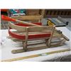 Image 1 : Vintage wooden kids sleigh