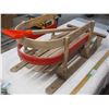 Image 3 : Vintage wooden kids sleigh