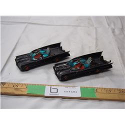 (2X THE MONEY) 1960's Corgi Batmobiles