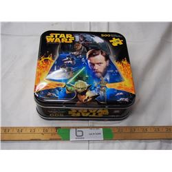 Star Wars 2005 puzzle metal case