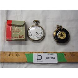 (2X THE MONEY) Vintage pocket watches