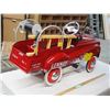 Image 1 : Vintage fire truck pedal truck fire rescue 911 (never used) with original box (42" x 17")