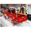 Image 8 : Vintage fire truck pedal truck fire rescue 911 (never used) with original box (42" x 17")