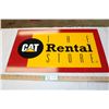 Image 1 : Cat Rental sign