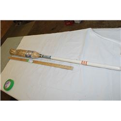Rare Ernie Richardson curling broom