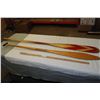 Image 1 : 2 Unique wooden oars