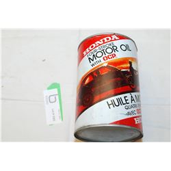 Honda oil tin