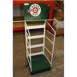 Canada Dry antique case/bottle rack