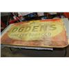 Image 1 : Antique Ogden sign 59 x 35.5"