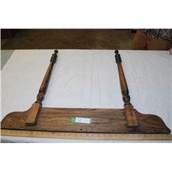 Antique elm washstand hard