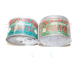 (2X THE MONEY) Nabob coffee tin