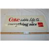 Image 1 : Plastic Coca-Cola sign