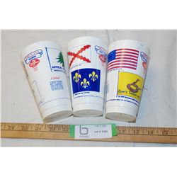 Patriotic 1970 Dr. Pepper cups