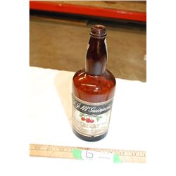 Ontario Sherry bottle bluing