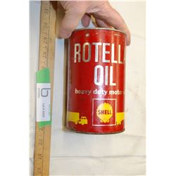 Shell Rotella full quart