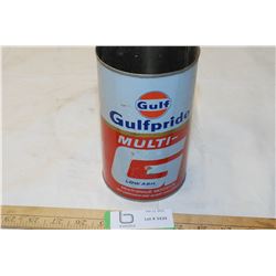 Gulf oil quart
