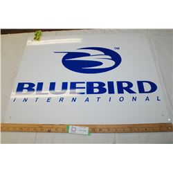 Original Bluebird School Bus sign