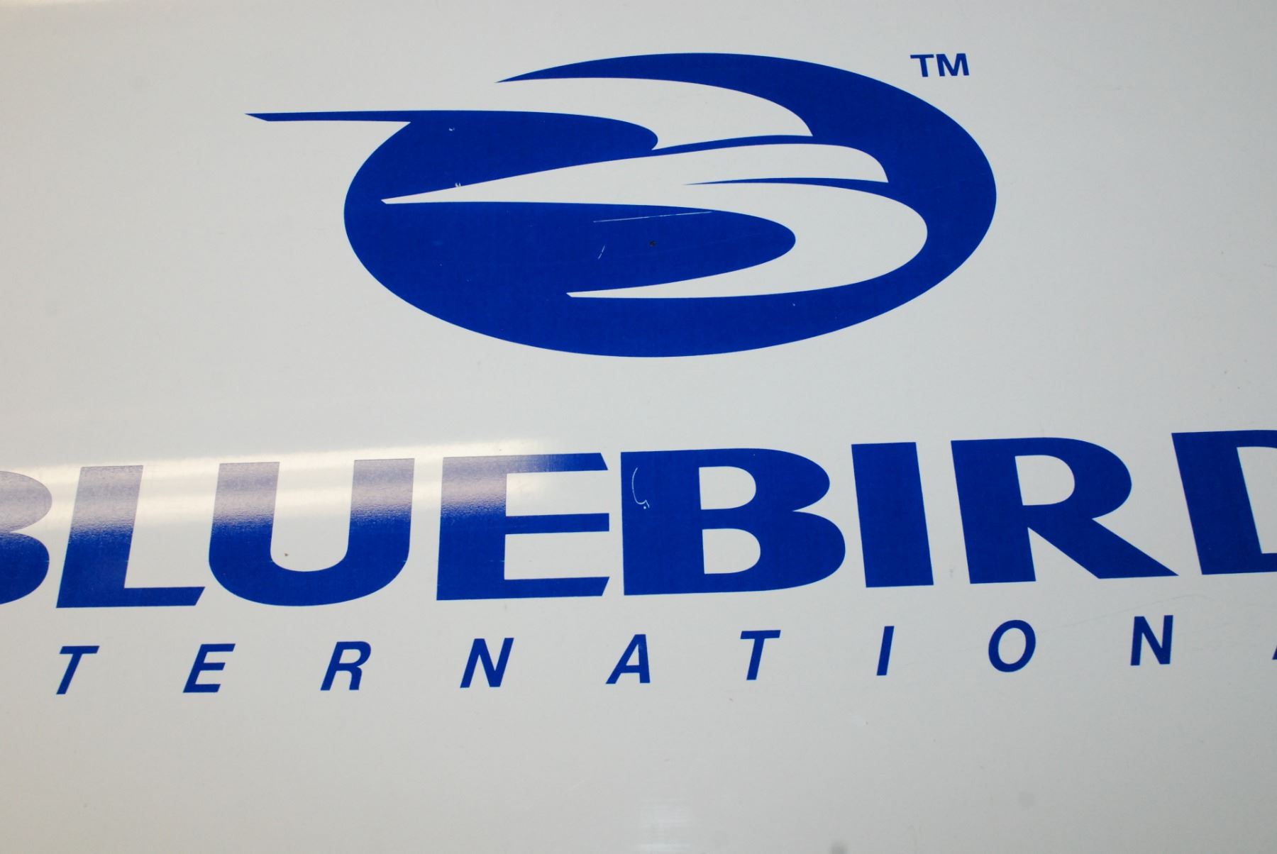 Original Bluebird School Bus sign