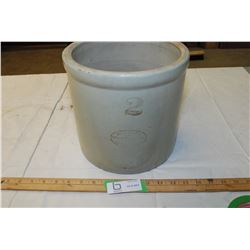 Medalta 2 gal pottery crock (repairs)