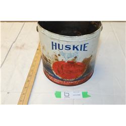 Huskie grease tin