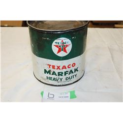 Texaco Marfak grease tin version 2