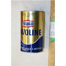 Full Texaco Havoline tin