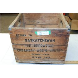 Wooden Nipawon cream box