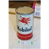 Image 1 : Empty Mobil quart oil tin