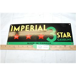Imperial 3 Star porcelain sign