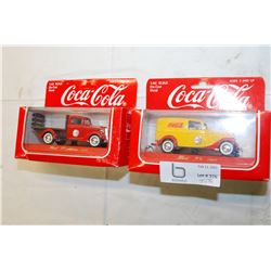 (2X THE MONEY) Coca Cola 1/43 Diecast car