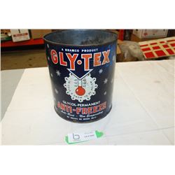 Gly-Tex anti-freeze tin
