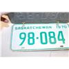 Image 2 : 1970 Sask license set