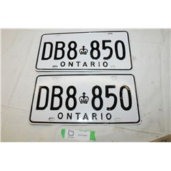 Ontario license set
