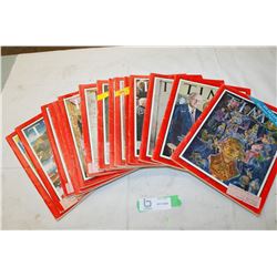 Canadian editions of 1960's Time magazines