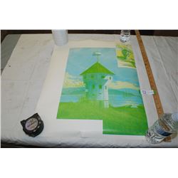 Hudson Bay poster / Model T on back