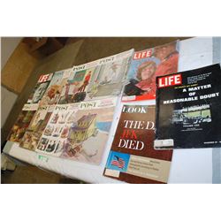 Saturday Evening Post and Life lot