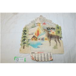 1965 Diecast calendar