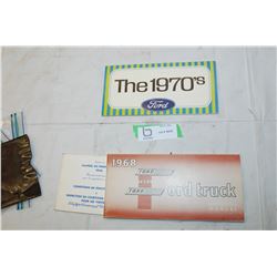 (2X THE MONEY) Ford paper